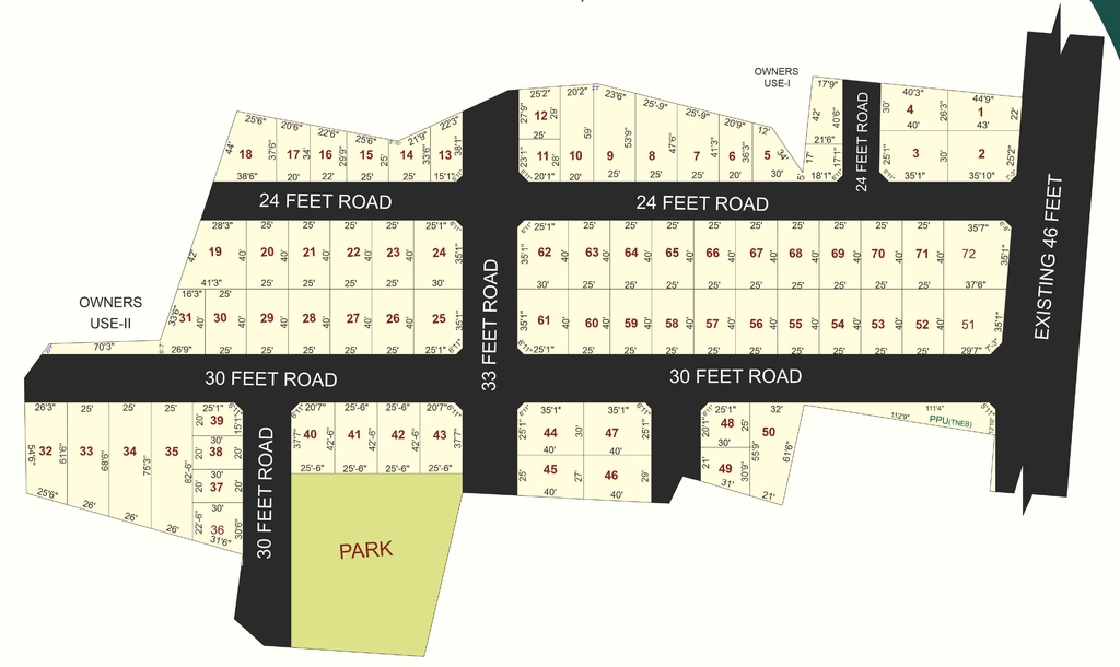 Master Plan of Sameera Thulir in Singaperumal Koil, Chennai - Image 336352