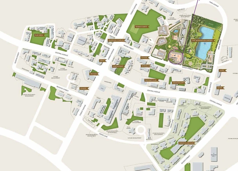 Master Plan of Hiranandani Eagleridge in Thane West, Thane - Image 22621