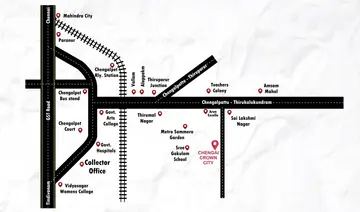 Location of Sameera Chengai Crown City - Image 326268