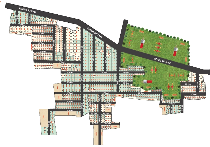 Master Plan of Sameera Chengai Crown City in Chengalpattu, Chennai - Image 326269