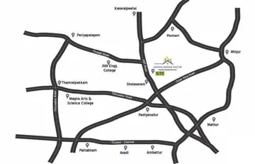 Location of Sameera Mahalakshmi Nagar - Image 326255