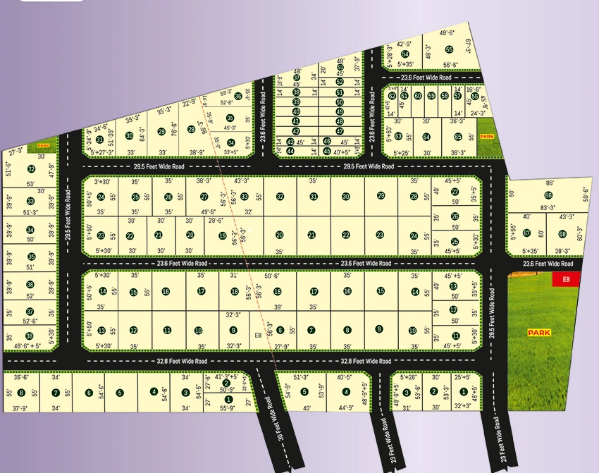 Master Plan of Manju Veerapandi in Veerakeralam, Coimbatore - Image 365984