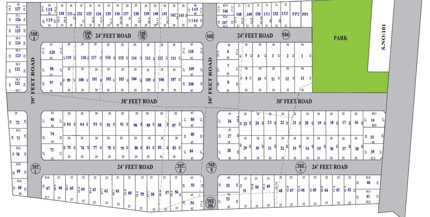 Master Plan of SPD Chaitanya Avenue in Poonamallee, Chennai - Image 327877