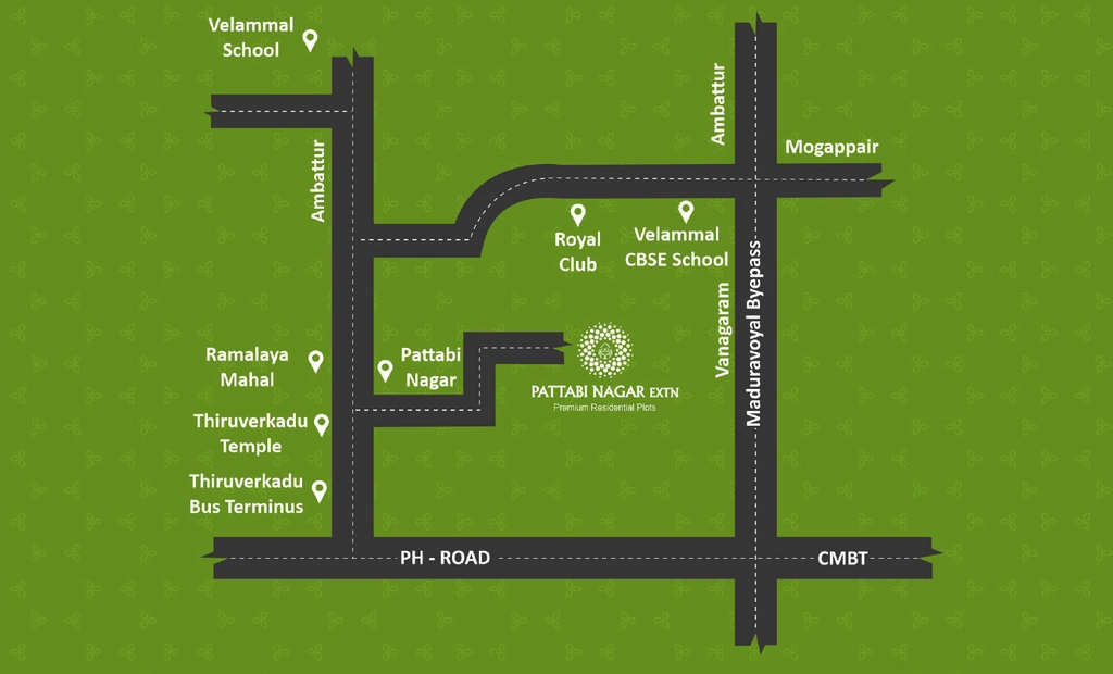 Master Plan of SPD Pattabi Nagar Extension in Thiruverkadu, Chennai - Image 327954