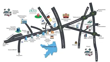 Location of Jains Aura Residences - Image 336416