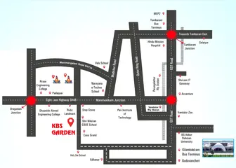Location of Hitech KBS Garden - Image 326810