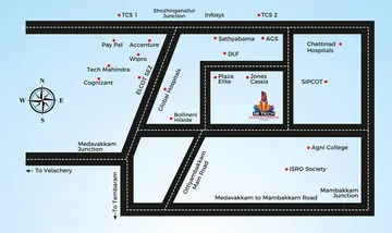 Location of Hitech Blooming Garden - Image 326822