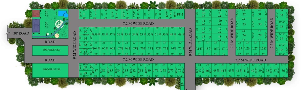 Master Plan of GTK Shobha Blossoms in Tambaram, Chennai - Image 320825