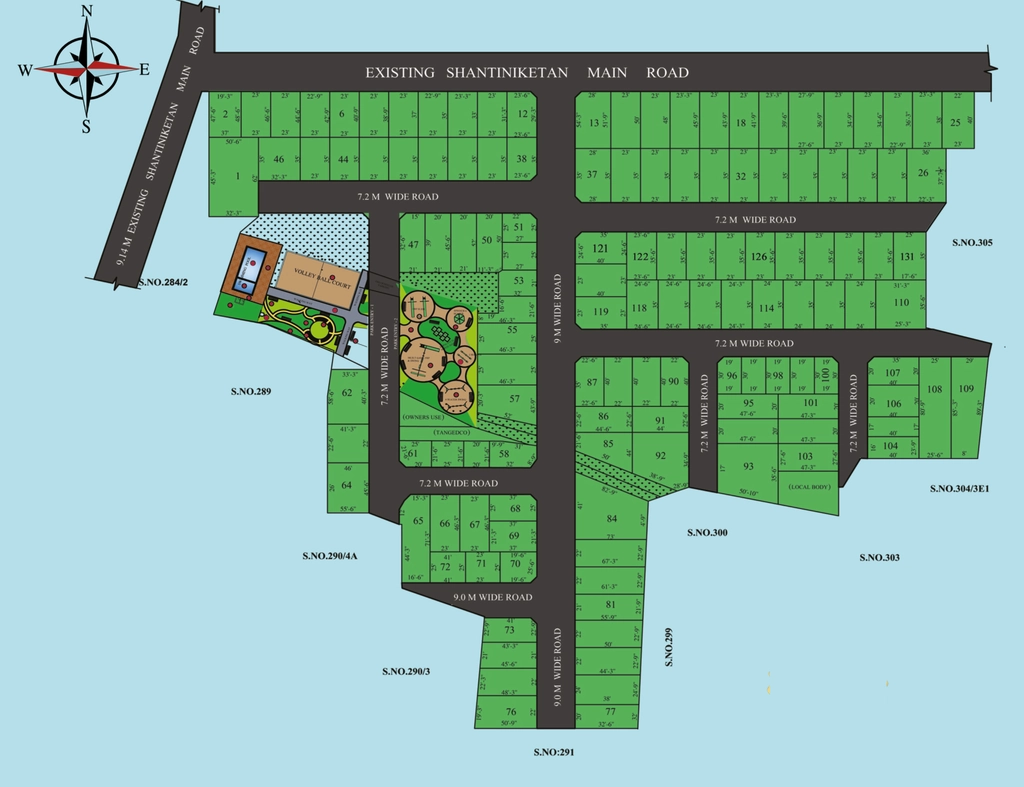 Master Plan of GTK Shobha Enclave in Kelambakkam, Chennai - Image 320869