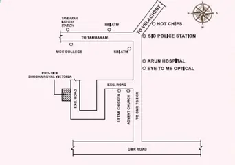 Location of GTK Shobha Royal Victoria - Image 320944