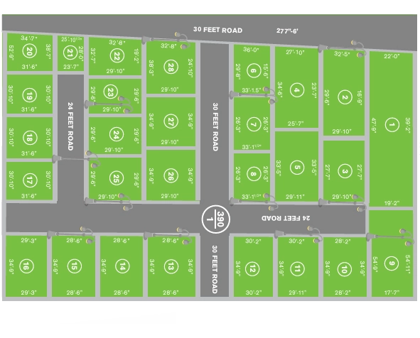 Master Plan of GTK Shobha Empire in Tambaram, Chennai - Image 320972