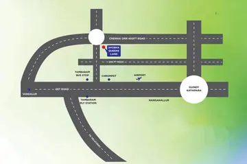 Location of GTK Shobha Queens Land - Image 321017