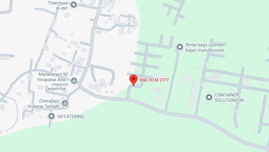 Location of Araa RCM City in Pooneri, Chennai - Image 353611