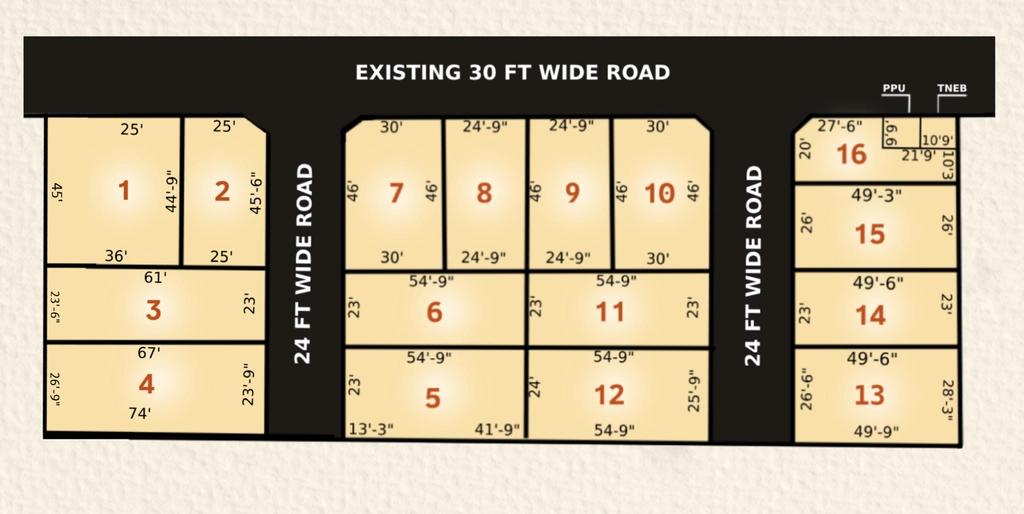 Master Plan of Dhilli Maruthi Avenue in Guduvancheri, Chennai - Image 328722