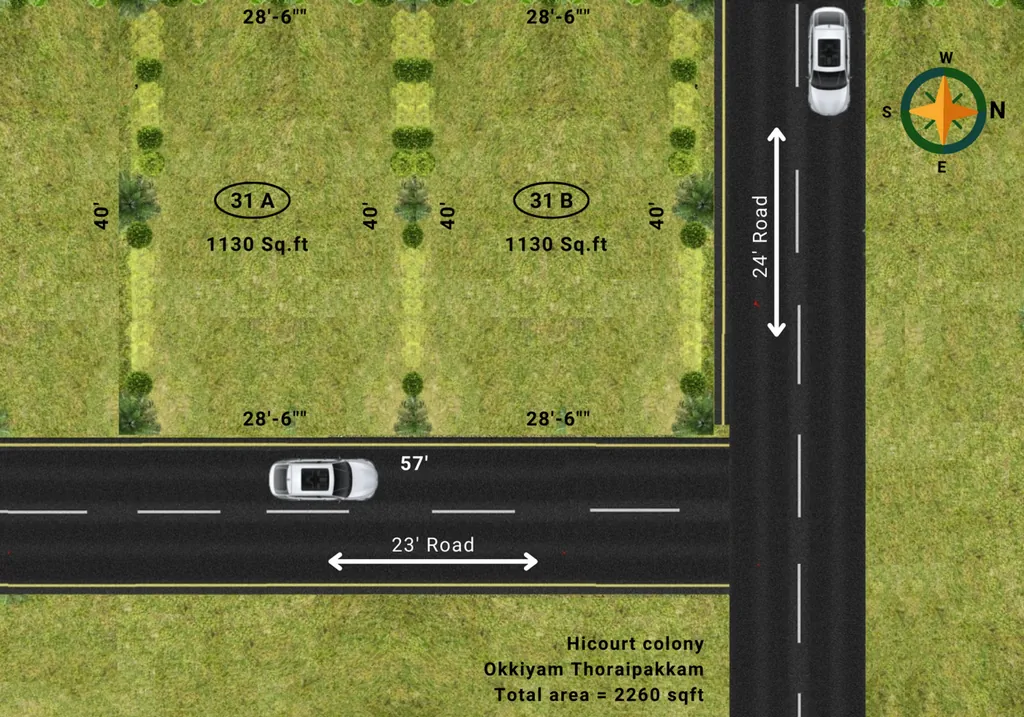 Master Plan of MGP Divinity in Thoraipakkam, Chennai - Image 322773