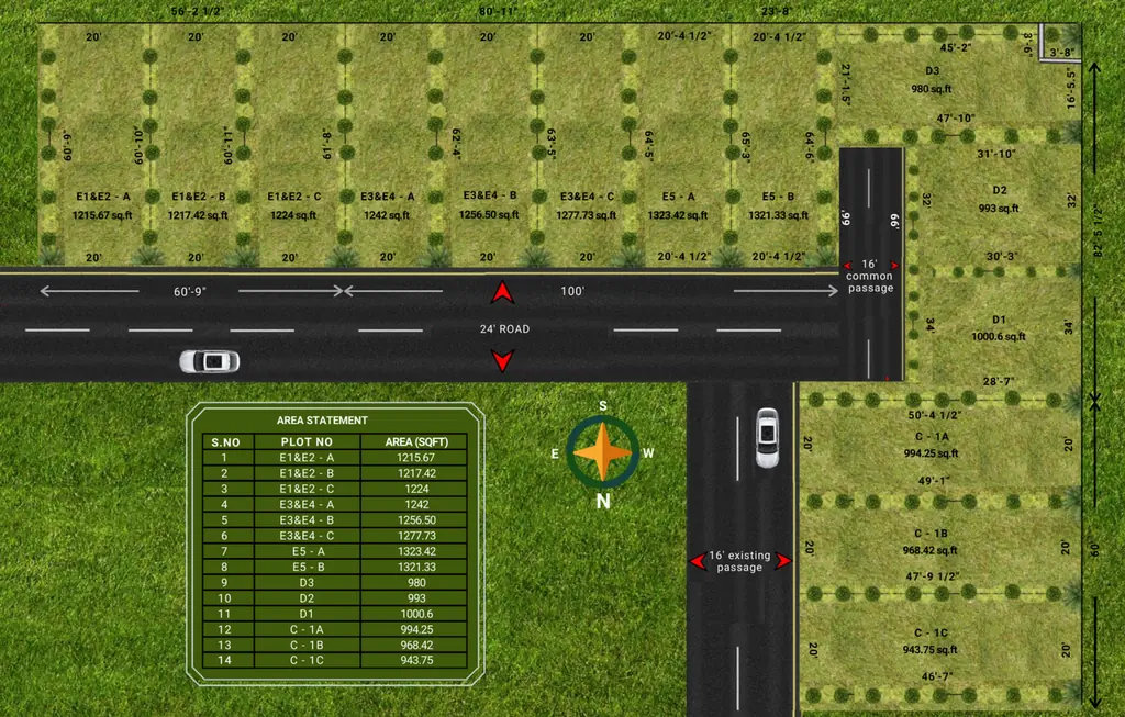 Master Plan of MGP Chandra Lakshmi in Pallavaram, Chennai - Image 322783