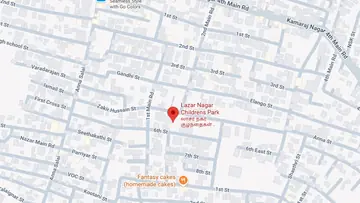 Location of Madras City Vallalar Nagar - Image 352796