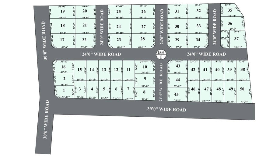 Master Plan of KLP Fairmont Estates in Poonamallee, Chennai - Image 359727