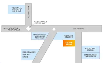Location of SN Selvam Avenue - Image 360444
