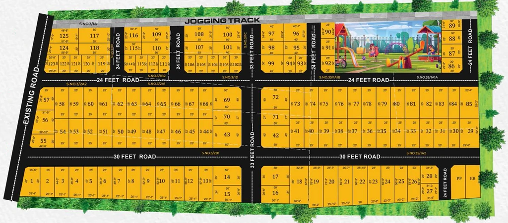 Master Plan of SM KBS Uptown in Guduvancheri, Chennai - Image 359362