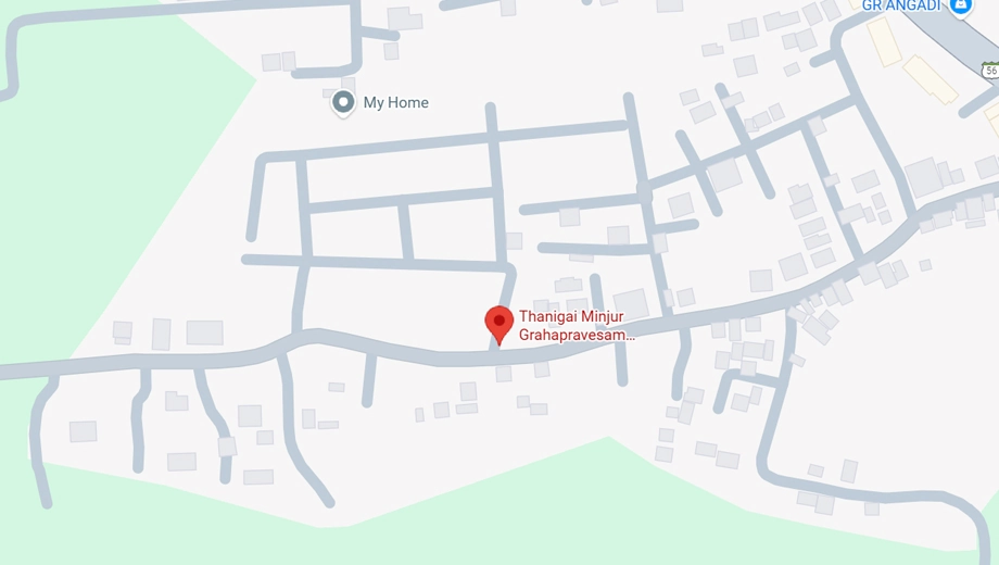 Location of Thanigai Minjur Grahapravesam in Minjur, Chennai - Image 359421