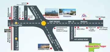 Location of KVG Arimaa Nagar - Image 359425