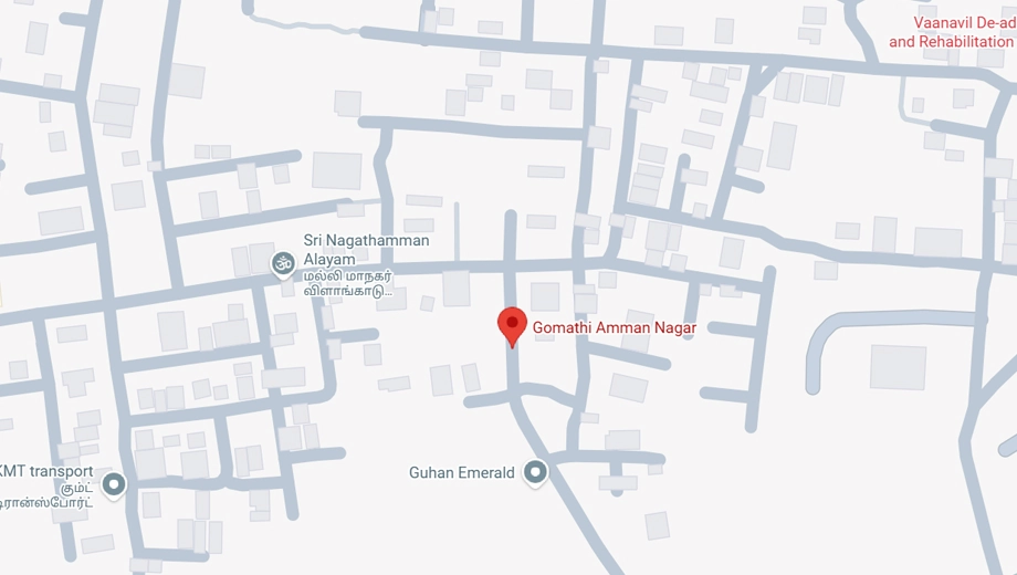 Location of Thanigai Ponneri Gomathi Amman Nagar in Pooneri, Chennai - Image 359439