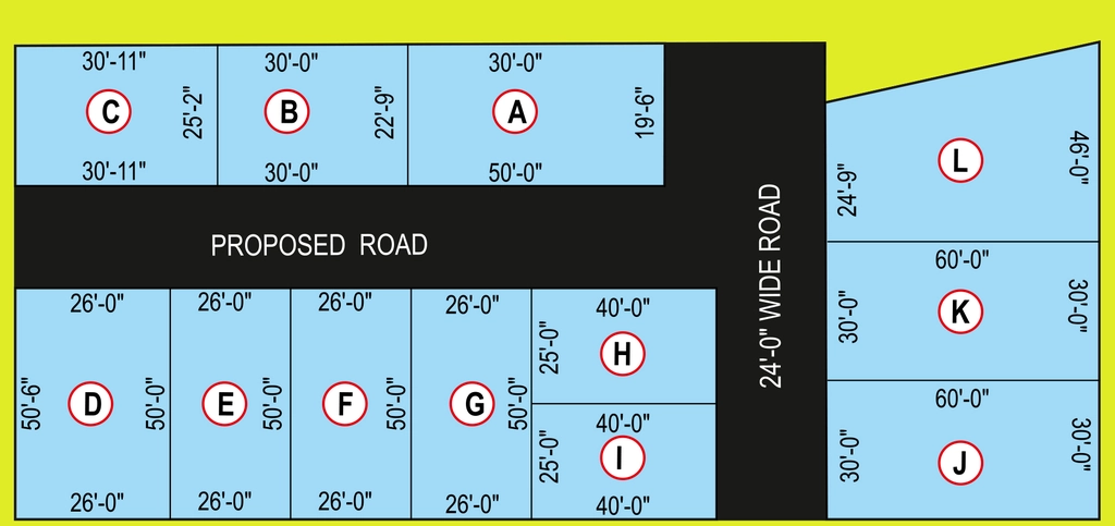 Master Plan of Real Daffodil Park in OMR, Chennai - Image 360376