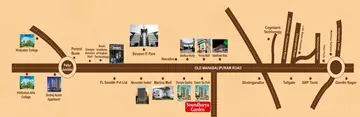 Location of Real Soundharya Garden - Image 360353