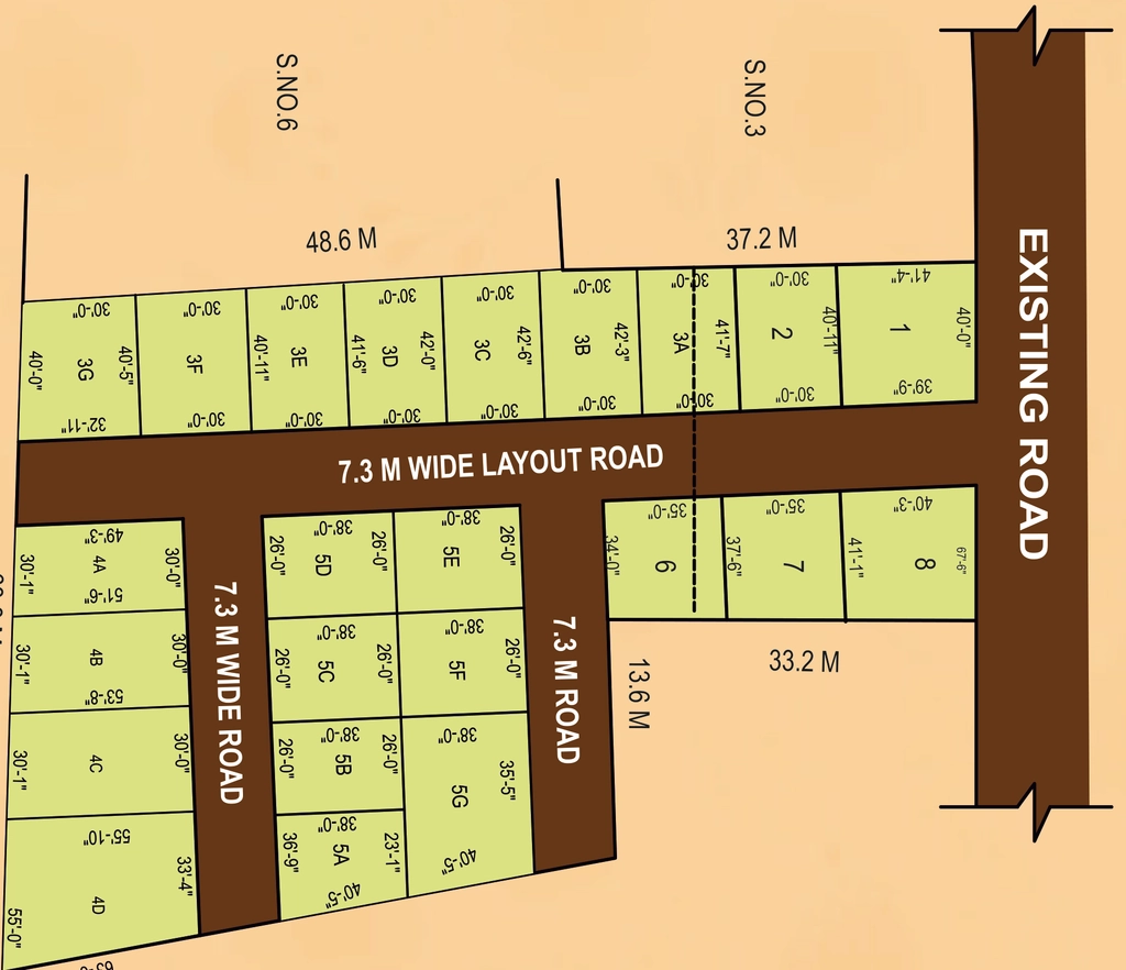 Master Plan of Real Soundharya Garden in Navalur, Chennai - Image 360354