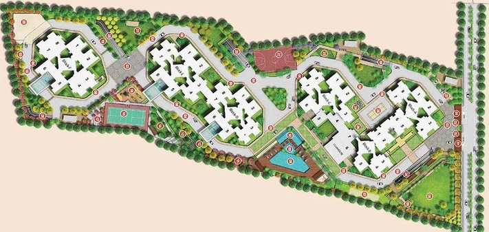Master Plan of Ramky Lumina in Hosa Road, Bangalore - Image 271311