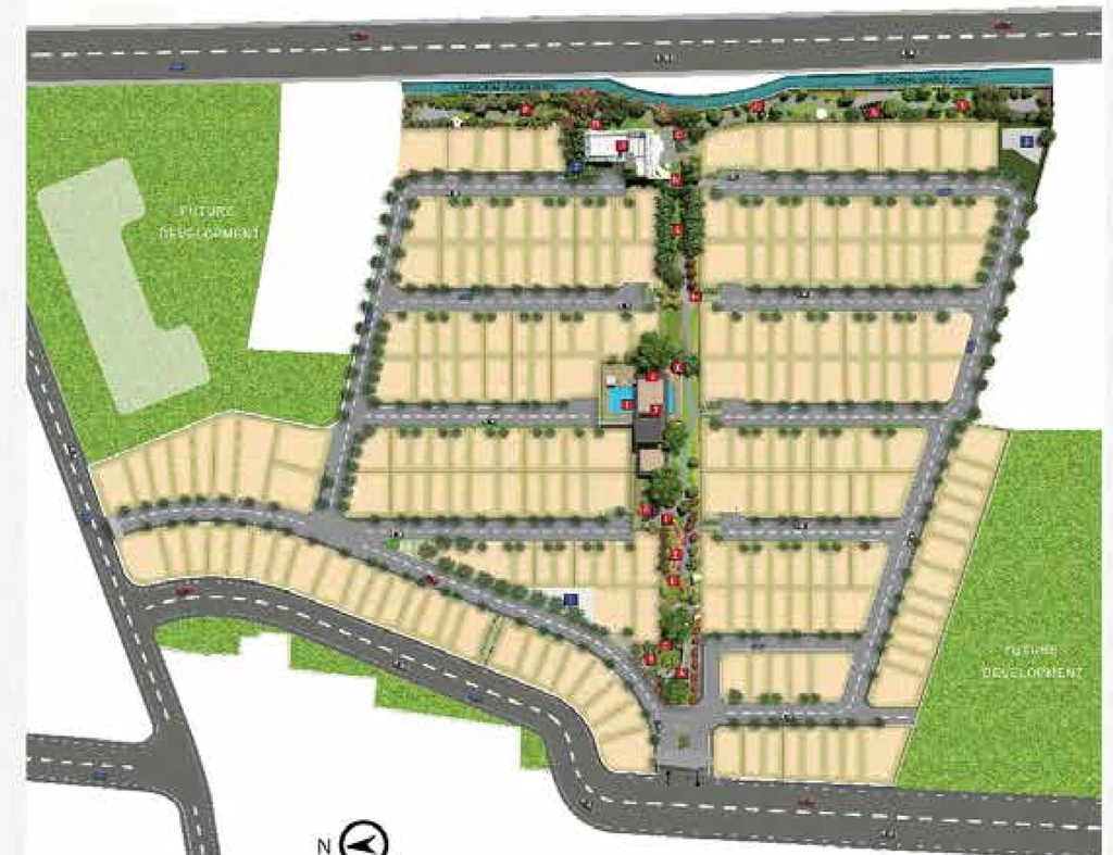Master Plan of Godrej Wood Park in Mamurdi, Pune - Image 329213