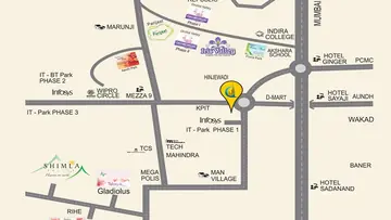 Location of Aarohi Iris Valley - Image 366850