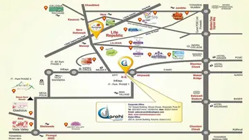 Location of Aarohi Marigold Life - Image 366865