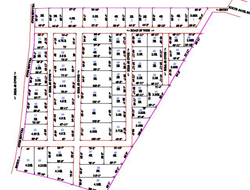 Master Plan of Aarohi Marigold Life in Jambhe, Pune - Image 366866