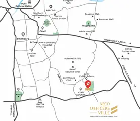 Location of Vasupujya Neco Officers Ville 1 - Image 369937
