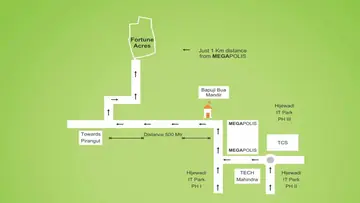 Location of Yashoda Fortune Acres - Image 367025