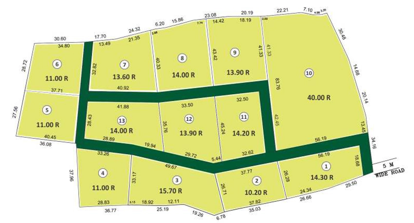 Master Plan of Yashoda Fortune Acres in Hinjewadi, Pune - Image 367026