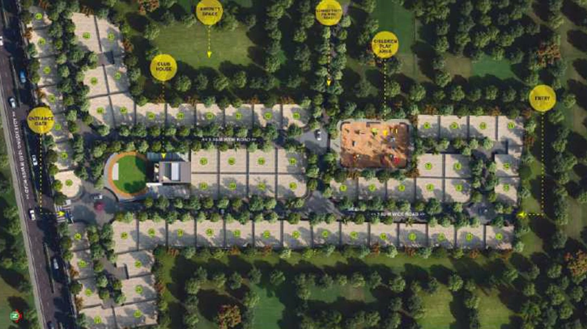 Master Plan of Shree Siddhivinayak Casa County in Uruli Kanchan, Pune - Image 367493