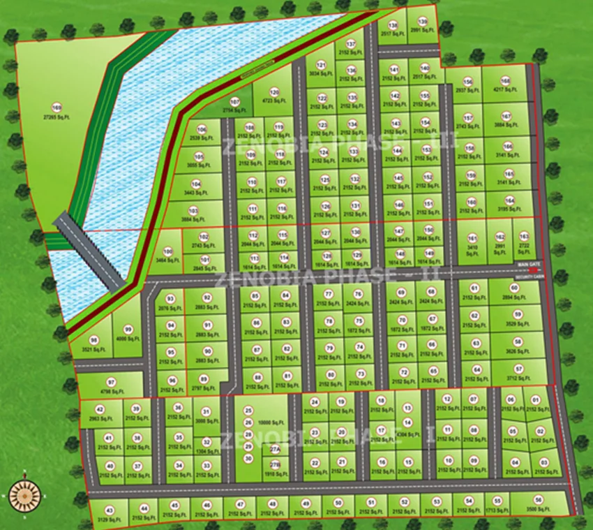 Master Plan of Buchade Zenobia in Hinjewadi, Pune - Image 367522