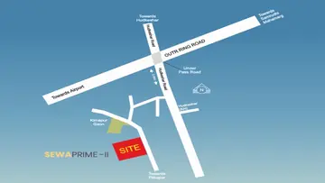 Location of Sewa Prime 2 - Image 344855