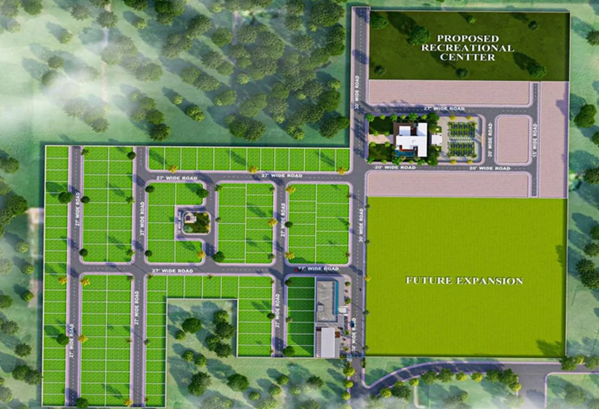Master Plan of Alois The Riyasat in Sultanpur Road, Lucknow - Image 365523