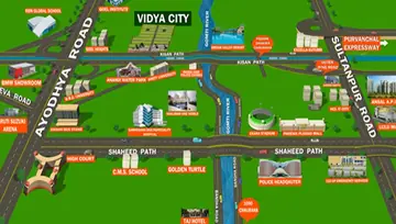 Location of Awadh Vidya City - Image 276971