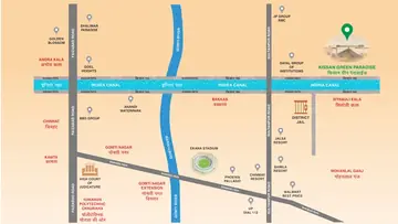 Location of Unitevision Kissan Green Paradise - Image 365535