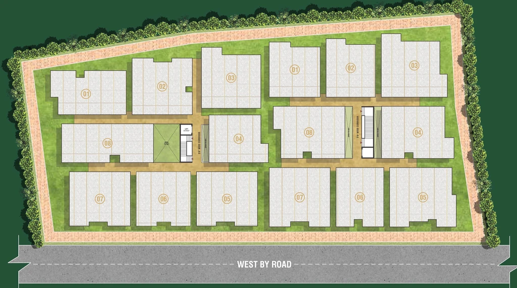 Master Plan of Yogas Sai Srikaram in Kaggadasapura, Bangalore - Image 273824