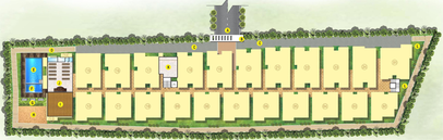 Master Plan of Srikant Sathvik Nandanam in Kaggadasapura, Bangalore - Image 273902