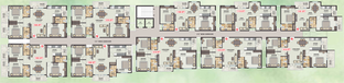 Floor Plan of Shreevari Grandeur in Kasturi Nagar, Bangalore - Image 274039