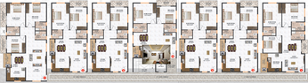 Floor Plan of Varma Moonstone in Narayanapura, Bangalore - Image 274053