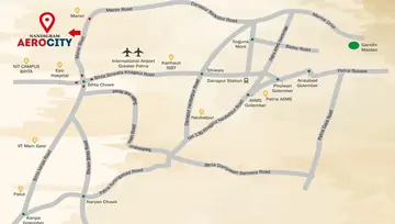 Location of Shivlal Nandigram Aerocity - Image 276896