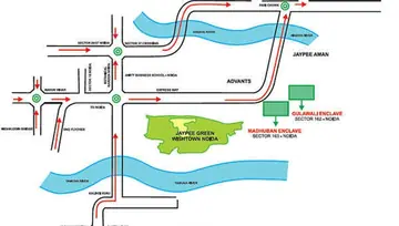 Location of Sidhyansh Madhuban Enclave - Image 277101